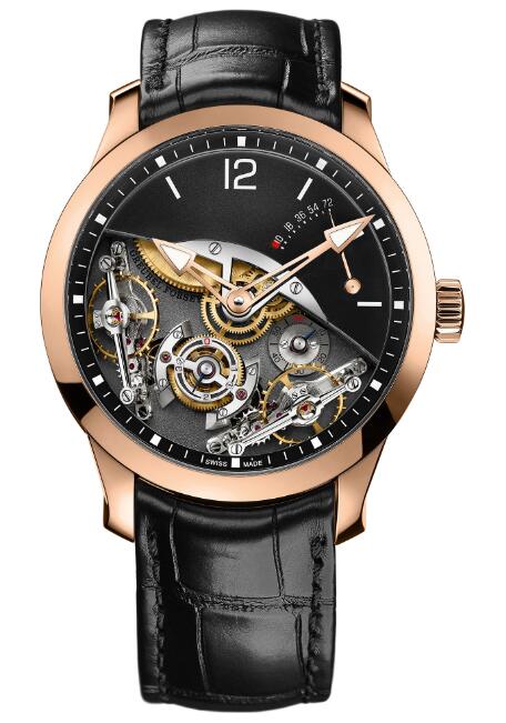Review Greubel Forsey Double Balancier red gold watch